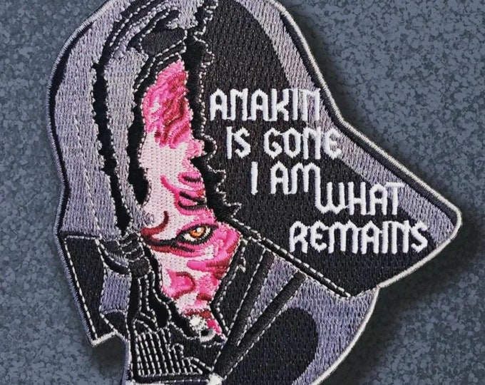 Featured listing image: I am what remains Embroidered Patch