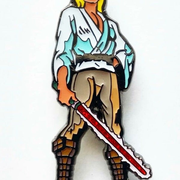 Luke Skywalker Marvel comic book pin