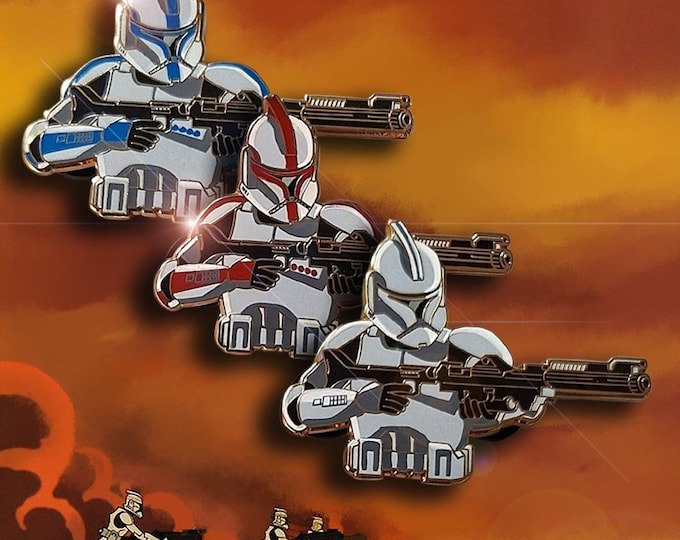 Featured listing image: Clone Trooper Enamel Pin