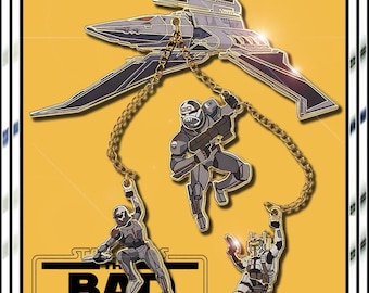 Juego de pines colgantes Bad Batch Havoc Marauder