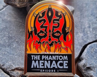 Phantom Menace 25th Anniversary Enamel Pin