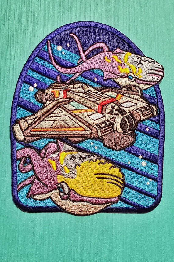 new Star Wars Jedi "Starfighter" Embroidered Patch 
