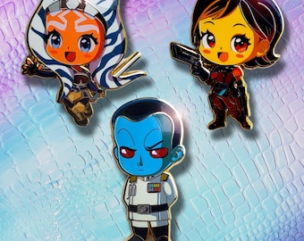 Chibi Rebels pins
