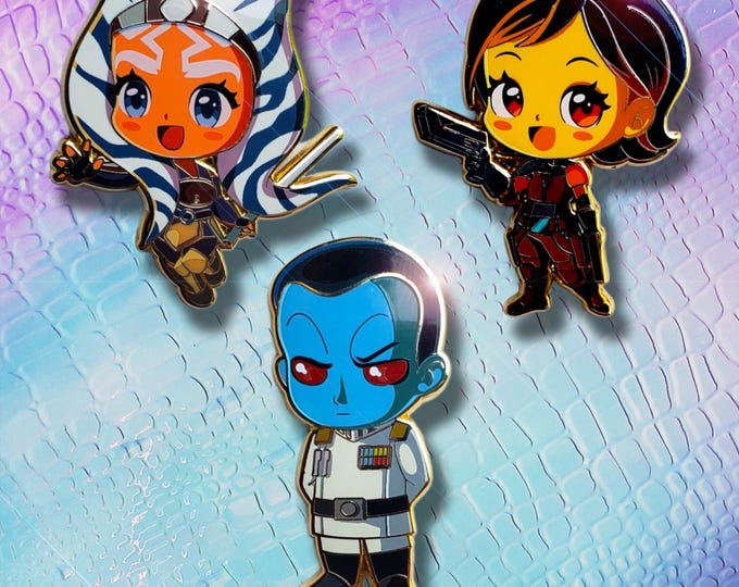 Featured listing image: Chibi Rebels pins