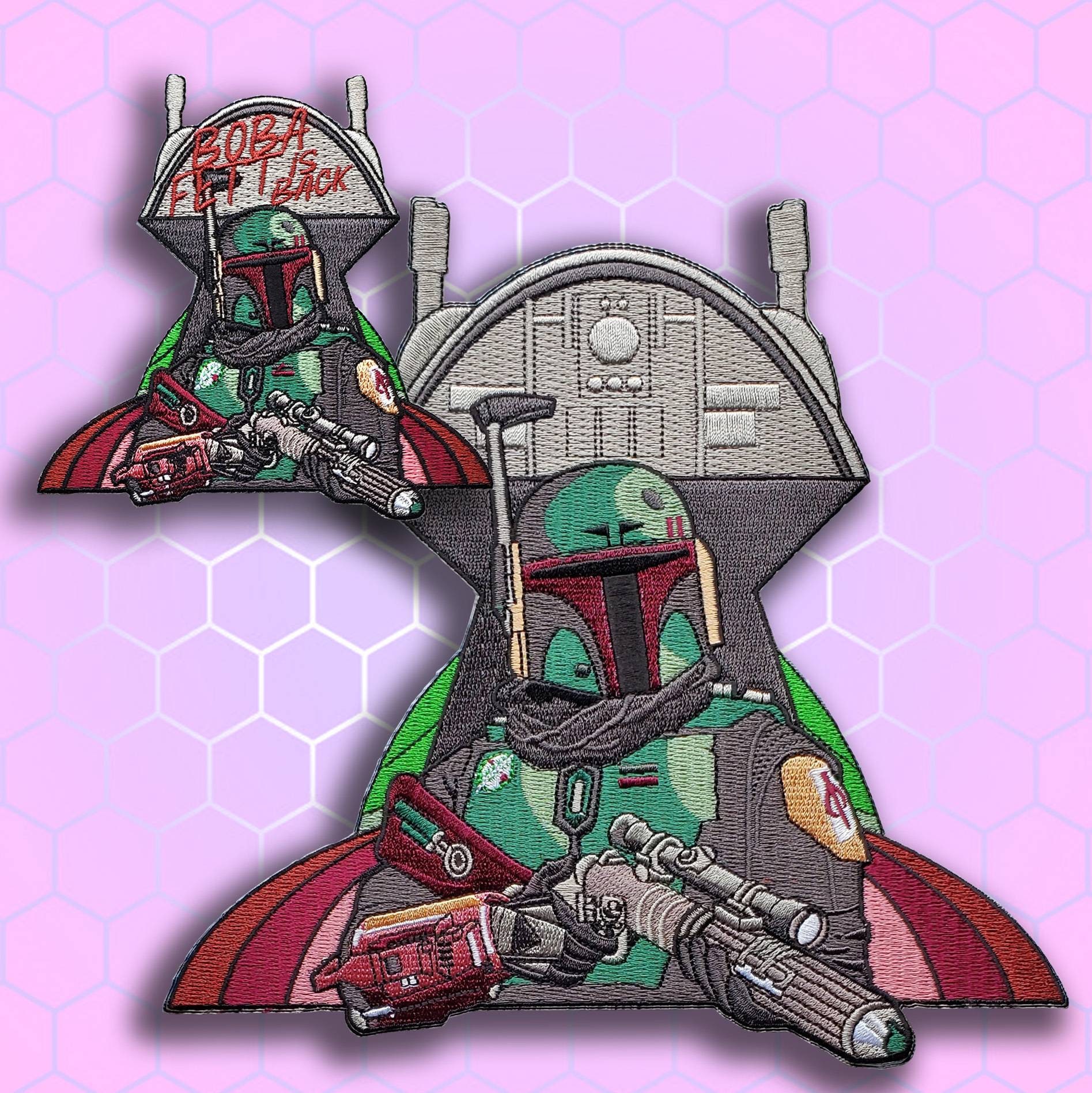 Star Wars Mystery Iron-on Patch Set - The Saga Edition - Boba Fett