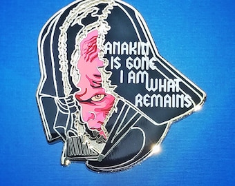 I Am What Remains Enamel Pin