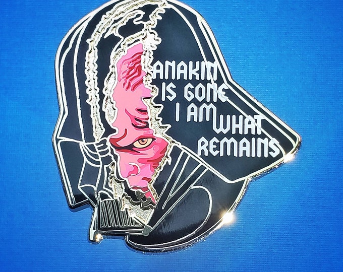 Featured listing image: I Am What Remains Enamel Pin