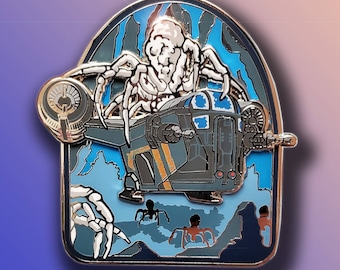 Razor Crest Ice Spider Enamel Pin