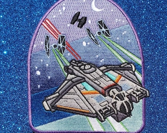 Star Wars Rebels Ghost embroidered patch
