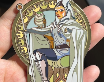 Ahsoka the White with Morai Owl pin
