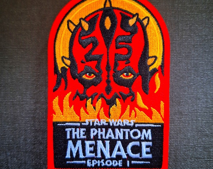 Featured listing image: Phantom Menace 25th Anniversary  Embroidered Patch