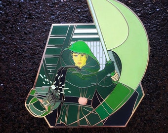 Epic Hallway Scene Enamel Pin