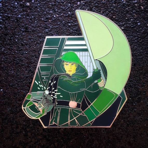 Epic Hallway Scene Enamel Pin