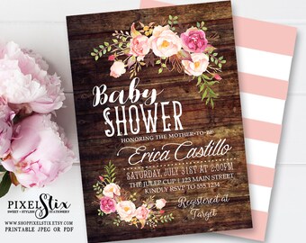 Watercolor Floral Wedding Welcome Poster Wedding Welcome ...