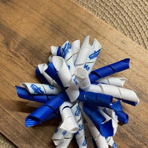 Los Angeles Dodgers inspired Hairbow...Dodgers Hairbow... MLB hairbow