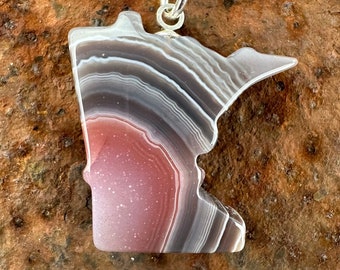 Swazi Agate Necklace - One of a kind