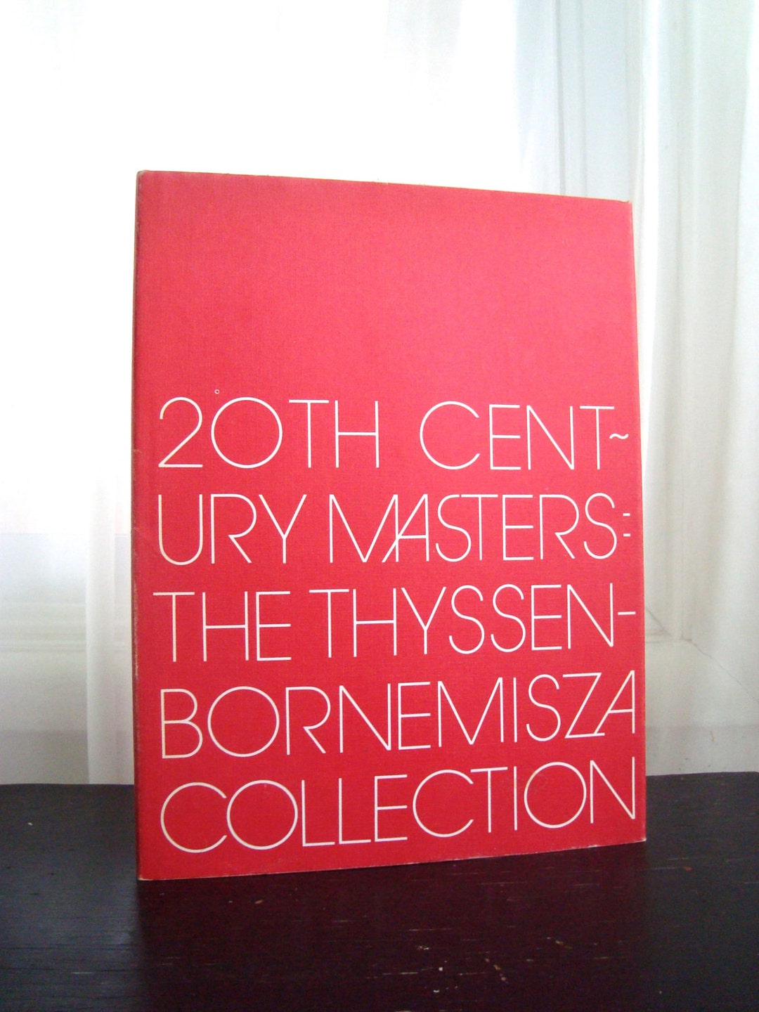 Illustrated Art Coffee Table Book, 20th Century Masters, Art Exhibition