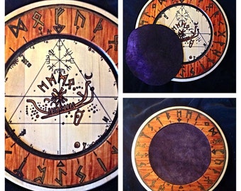 Futhark Rune Divination Board