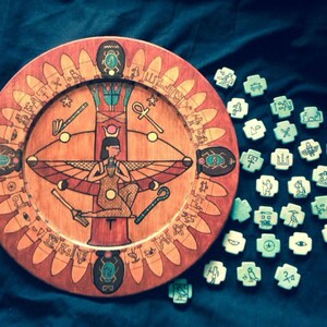 The Isis Oracle: Divination Plate and Speaking Stones image 2