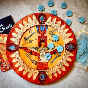 The Isis Oracle: Divination Plate and Speaking Stones image 1