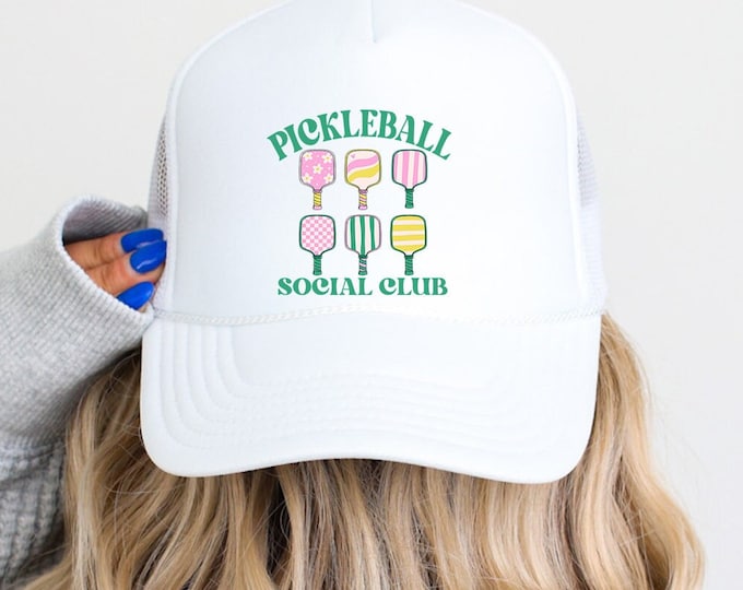 Pickleball Party Hat | Custom Trucker Hats | team gifts \ Party favors