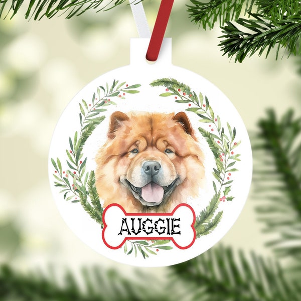 Chow Chow Ornaments. Chow Ornament. Personalized Spitz Gift lover! Doodle Ornament. Perfect Chow Chow Gifts! Spitz Mom gift!