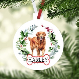 Golden Retriever Ornaments. Retriever Ornament. Golden Retriever Ornament. Perfect Golden Retriever Gifts! Golden Retriever Mom gift!
