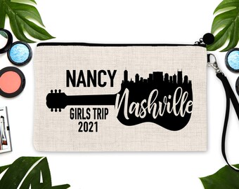 Personalized Nashville bag! Custom Nashville Bachelorette or Girls Weekend Favors.