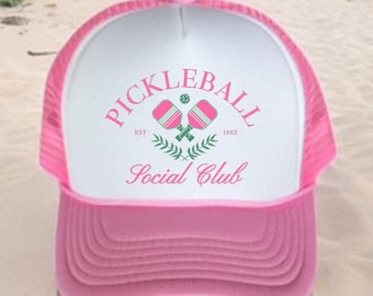 Pickleball Party Hat | Personalized Trucker Hats | Team gifts