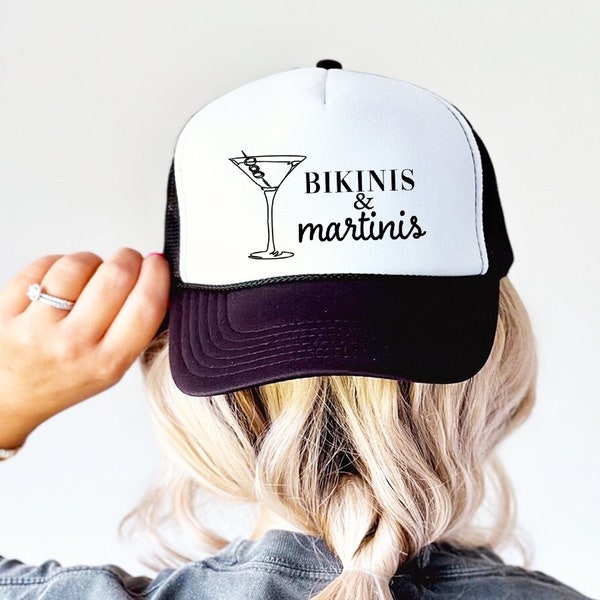 Martini Party Hats | Martini Bachelorette party Hats | Martini theme Hat | Extra Dirty Party Hats | Martini party favors \ Martini birthday