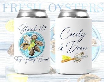 Oyster Roast Party Favors. Bachelorette or Birthday. Personalized Engagement Wedding
