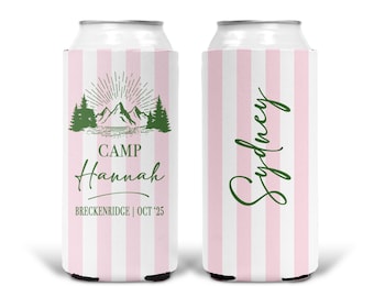 Camp Bachelorette or Birthday Favors. Mountain Party Favors. Camping Bachelorette Party! Ski Vacation party.