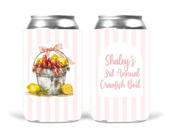 Crawfish Boil Party. Cajun Crayfish Engagement or Wedding Favors. Custom Crawfish Shower Gifts.