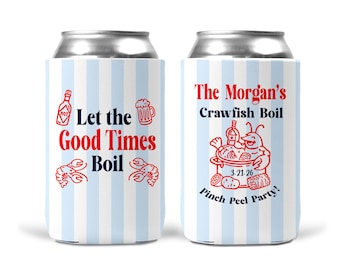 Crawfish Boil Party. Cajun Crayfish Engagement or Wedding Favors. Custom Crawfish Shower Gifts.