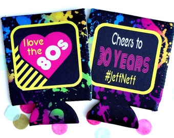 80's Theme Party Favors. Neon 80's Birthday or Bachelorette .