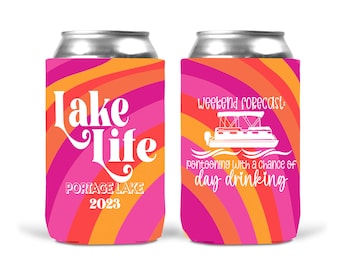 Lake Party Favors. Bachelorette or Birthday gifts. Pontoon Family Reunion