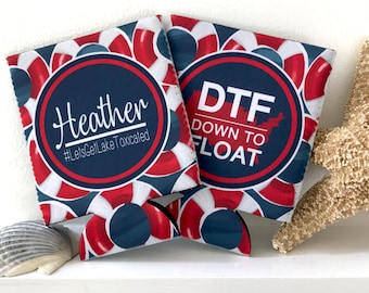 Personalized Lake or River Party Favors. Tubing Girls Weekend