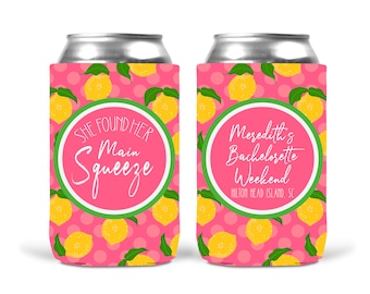 Personalized Lemon Bachelorette & Birthday Party Favors