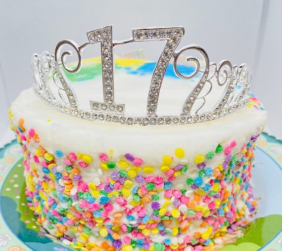  17th Birthday Tiara,17th Birthday Gifts for Girl,17th