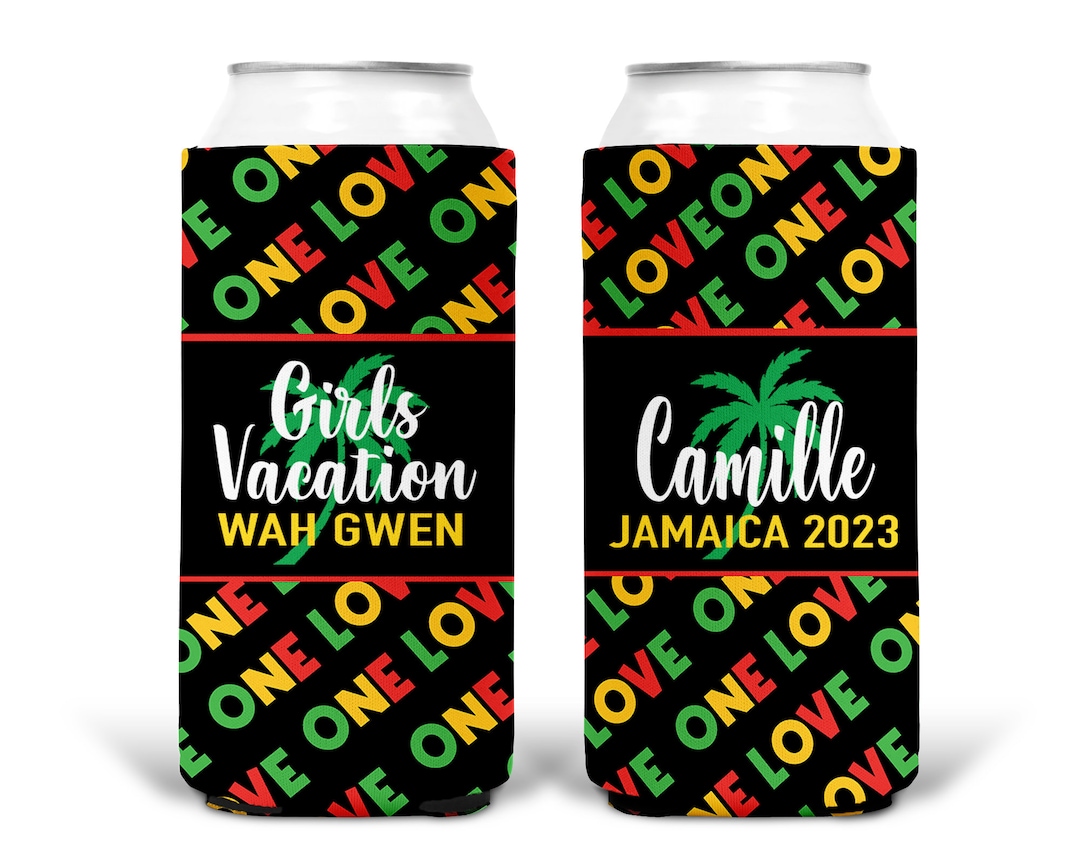 Jamaica Party Favors. Jamaican Vacation Huggers. Jamaica Wedding Favors
