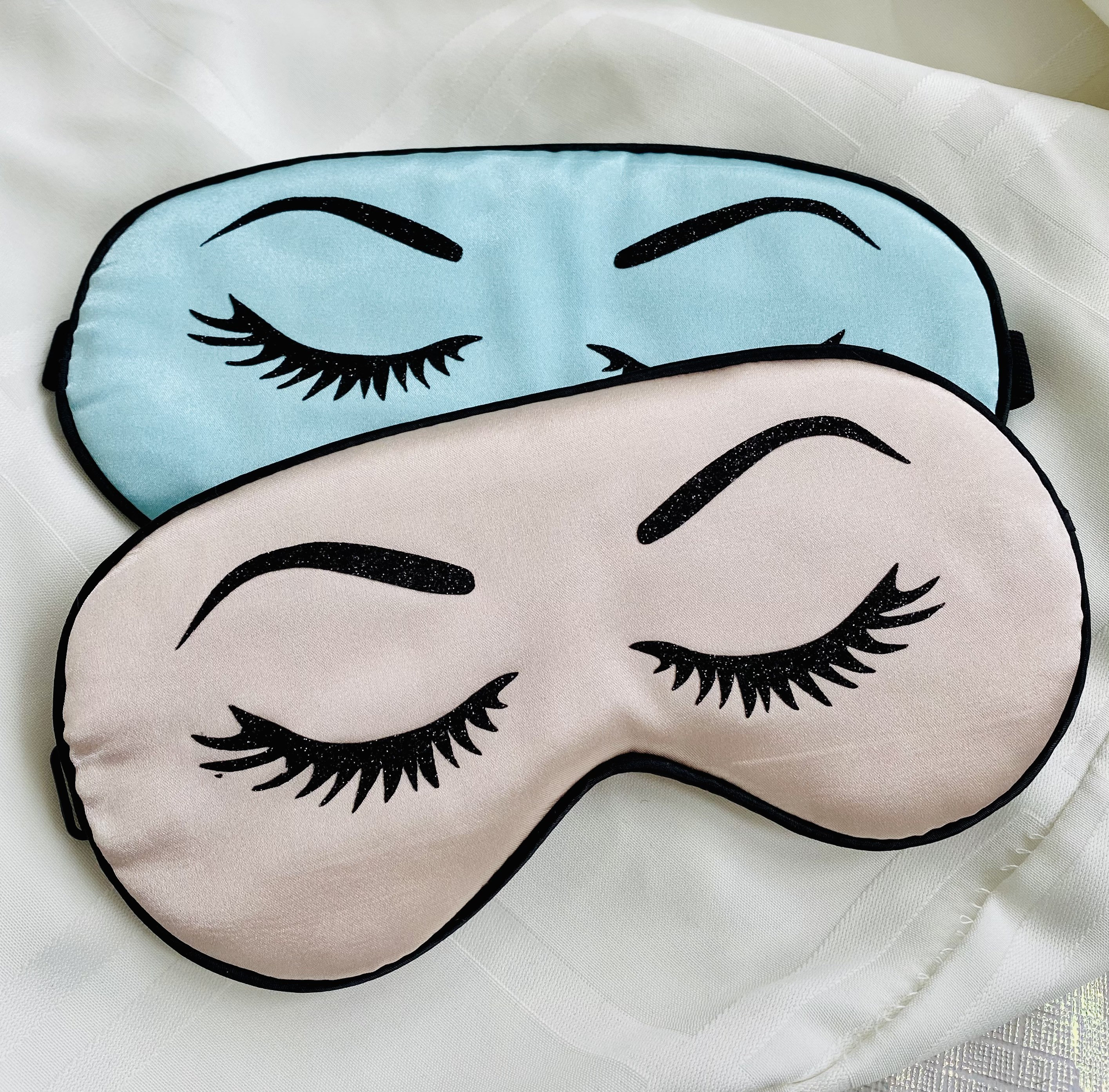 Eyelashes Sleep Mask! Bachelorette or Birthday party FAVORS. Hangover party favors.