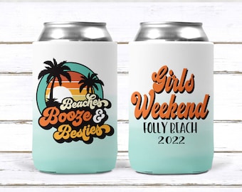 Retro Beach Theme Party Favors. 70s theme Birthday or Bachelorette.