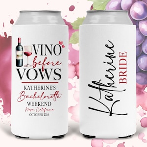 Wine Party Favor. Vino Before Vows Theme. Wine Themed Girls Weekend. Wine theme Bachelorette Party Favors. Personalized wine night!