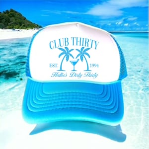 Birthday Club Party Hat | Birthday Trucker Hats | Social Club theme Hat | Birthday Party gifts \ Birthday Party favors |