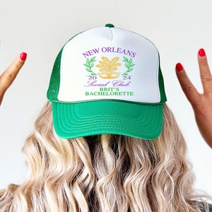 NOLA Party Hats | New Orleans Bachelorette party | NOLA theme Hat | NOLA Birthday Party Hats | New Orleans party favors \