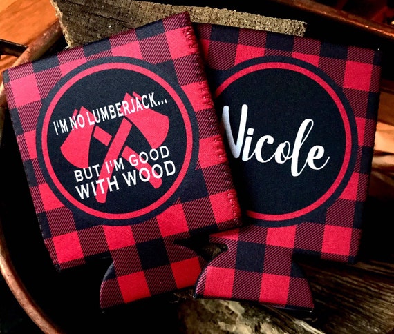 Plaid Party favors. Lumberjack party. Bachelorette or Birthday. Flannel Axe throwing!