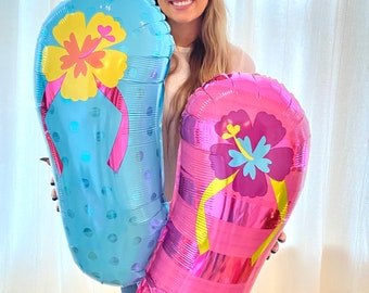 Beach Balloon |Shower Party Decoration | Beach party Balloon | Large 24" Foil Beach Party Balloon, Beach theme Birthday, Beach Bachelorette