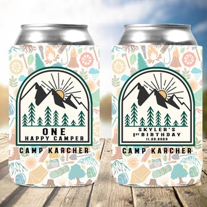 Camping Party Favors. Camping Birthday Favors! One Happy Camper Birthday Party! !st birthday Party! Camp Bachelorette Party.