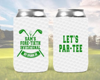 Personalized Golf Bachelor or Birthday Party Favors.