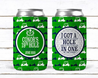 golf Bachelor or Birthday. Personalized Golf Groomsman Party Favors.
